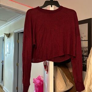 Burgundy Long Sleeve